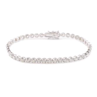 4.08ct Diamond Tennis Bracelet
