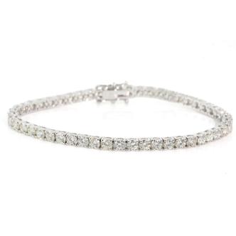 7.44ct Diamond Tennis Bracelet