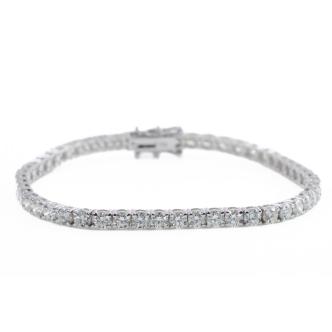 7.47ct Diamond Tennis Bracelet