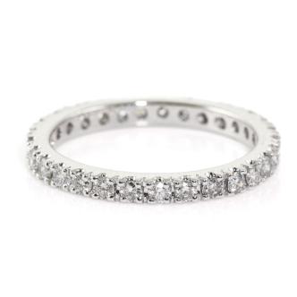 0.63ct Diamond Full Hoop Eternity Ring