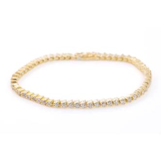 4.56ct Diamond Tennis Bracelet