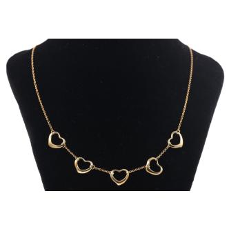 Tiffany & Co. Open Heart Necklace