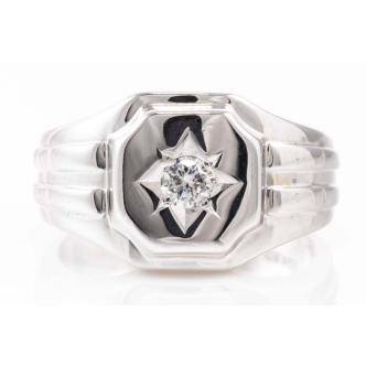 Diamond Mens Ring 8.3g
