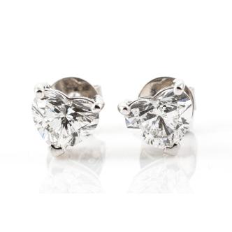 2.00ct Diamond Studs GIA D VS1