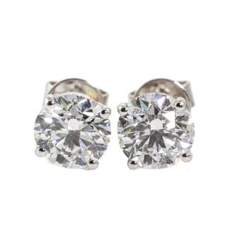 2.01ct Diamond Studs GIA D VS1
