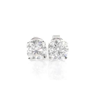 2.00ct Diamond Studs GIA D & E VS1