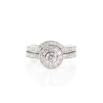 0.58ct Diamond Dress Ring