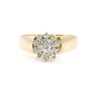 0.22ct Diamond Dress Ring
