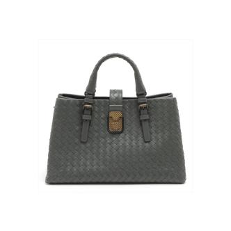 Bottega Veneta Intrecciato Leather Small Rome Tote Bag