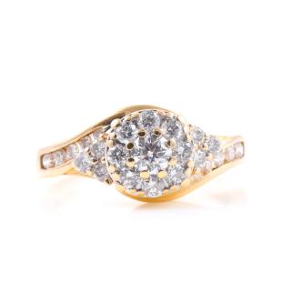 0.90ct Diamond Dress Ring