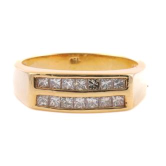 0.84ct Diamond Mens Ring