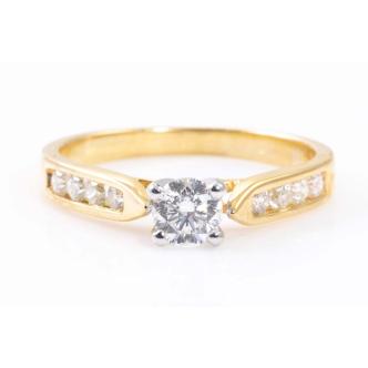 0.35ct Diamond Solitaire Ring
