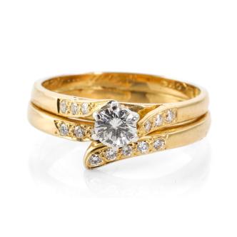 0.28ct Diamond Engagement Ring
