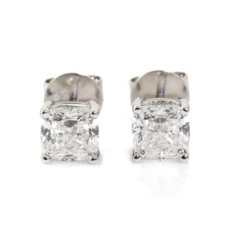 2.04ct Diamond Studs GIA G-H SI2