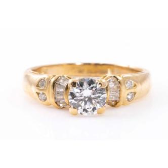 0.60ct Centre Diamond Solitaire Ring