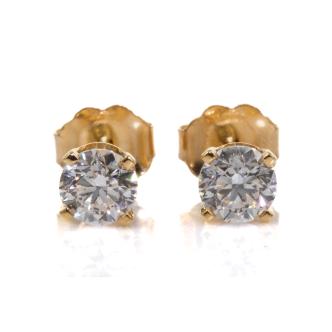 0.80ct Diamond Studs GIA D VS1
