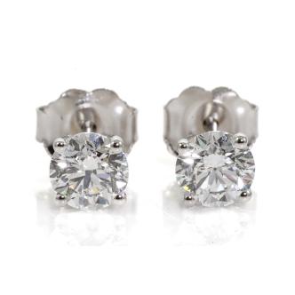 0.80ct Diamond Studs GIA D VS1/ D VS2