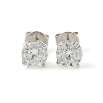1.40ct Diamond Studs GIA D VVS2