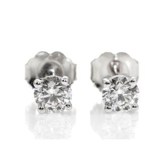 0.60ct Diamond Stud Earrings GIA D VVS2