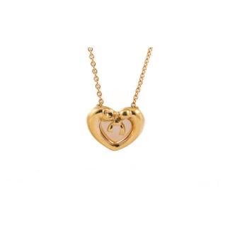 Tiffany & Co Heart and Bow Necklace