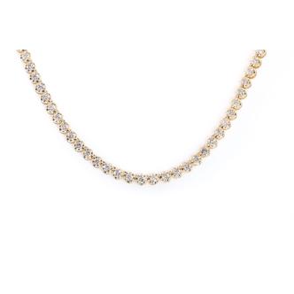 3.03ct Diamond Tennis Necklace