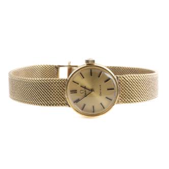 Omega Vintage 18ct Gold Ladies Watch