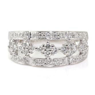 0.59ct Diamond Dress Ring