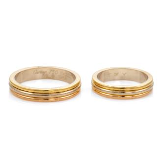Cartier Vendome Louis Cartier Ring set