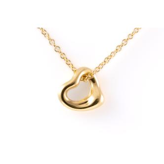 Tiffany & Co Elsa Peretti Open Heart Pendant