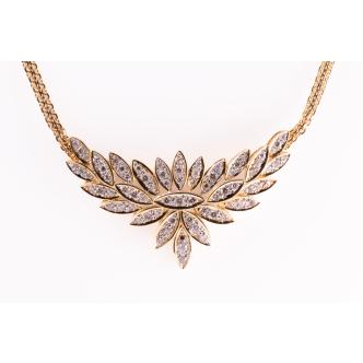 1.61ct Diamond Dress Necklace