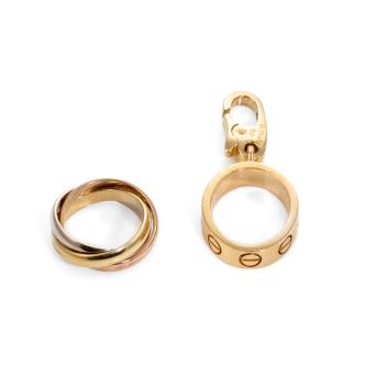 Cartier Trinity & Cartier Love Charm