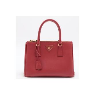 Prada Medium Galleria Red Saffiano Bag