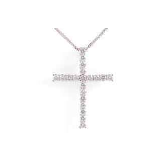2.06ct Diamond Cross Pendant