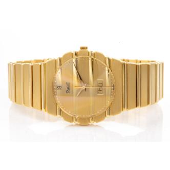 Piaget Polo 18ct Gold Watch 134.5g