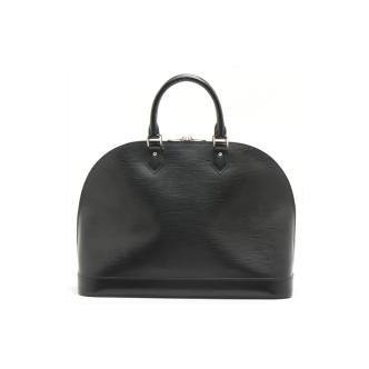 Louis Vuitton Black Epi Alma GM