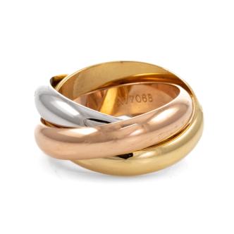 Cartier Trinity Ring, 14.8 grams