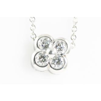 Tiffany & Co. Flower Diamond Pendant
