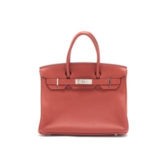 Hermes Birkin 30 Red Taurillon Clemence
