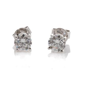 1.07ct Diamond Studs GIA D VS1