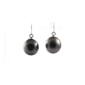 11mm Tahitian Pearl Earrings