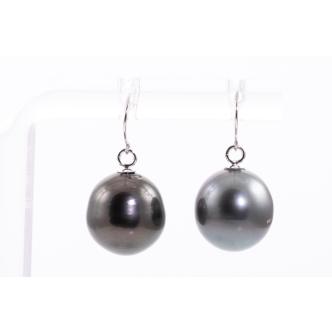 11.0-11.1mm Tahitian Pearl Earrings