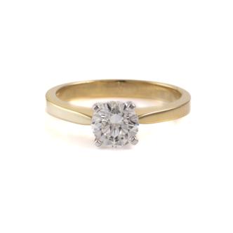 1.03ct Diamond Solitaire Ring GIA F VS1