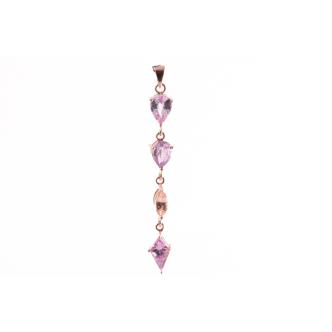 2.50ct Padparadscha Sapphire Pendant