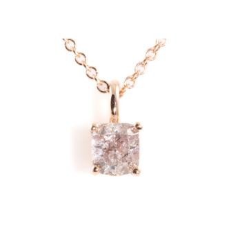 0.51ct Fancy Brown-Pink Pendant GIA P2