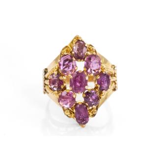 4.50ct Oval Ruby Ring