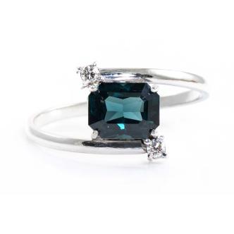 1.30ct Spinel and Diamond Ring