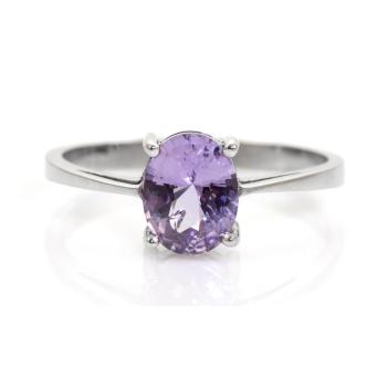 1.02ct Unheated Ceylon Sapphire Ring