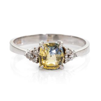 1.04ct Ceylon Unheated Sapphire Ring