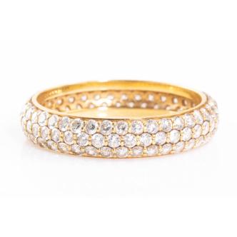 2.48ct Diamond Full Hoop Ring