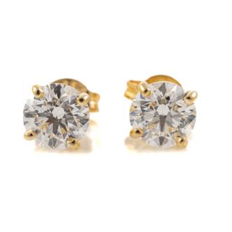 1.44ct Diamond Studs GIA E VS1-VS2